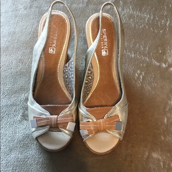 sperry wedge sandals